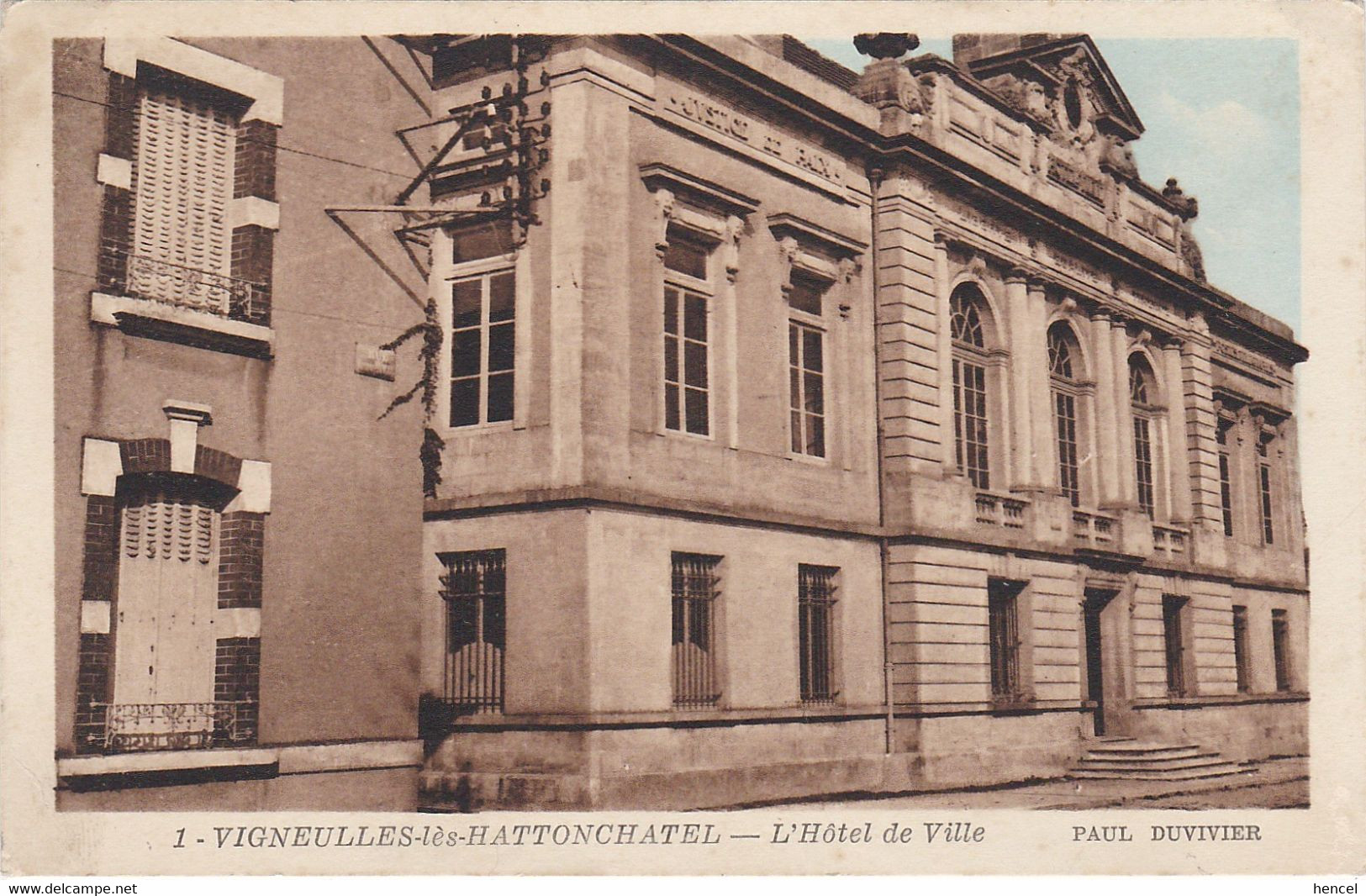 VIGNEULLES-lès-HATTONCHATEL. L'Hôtel De Ville - Vigneulles Les Hattonchatel