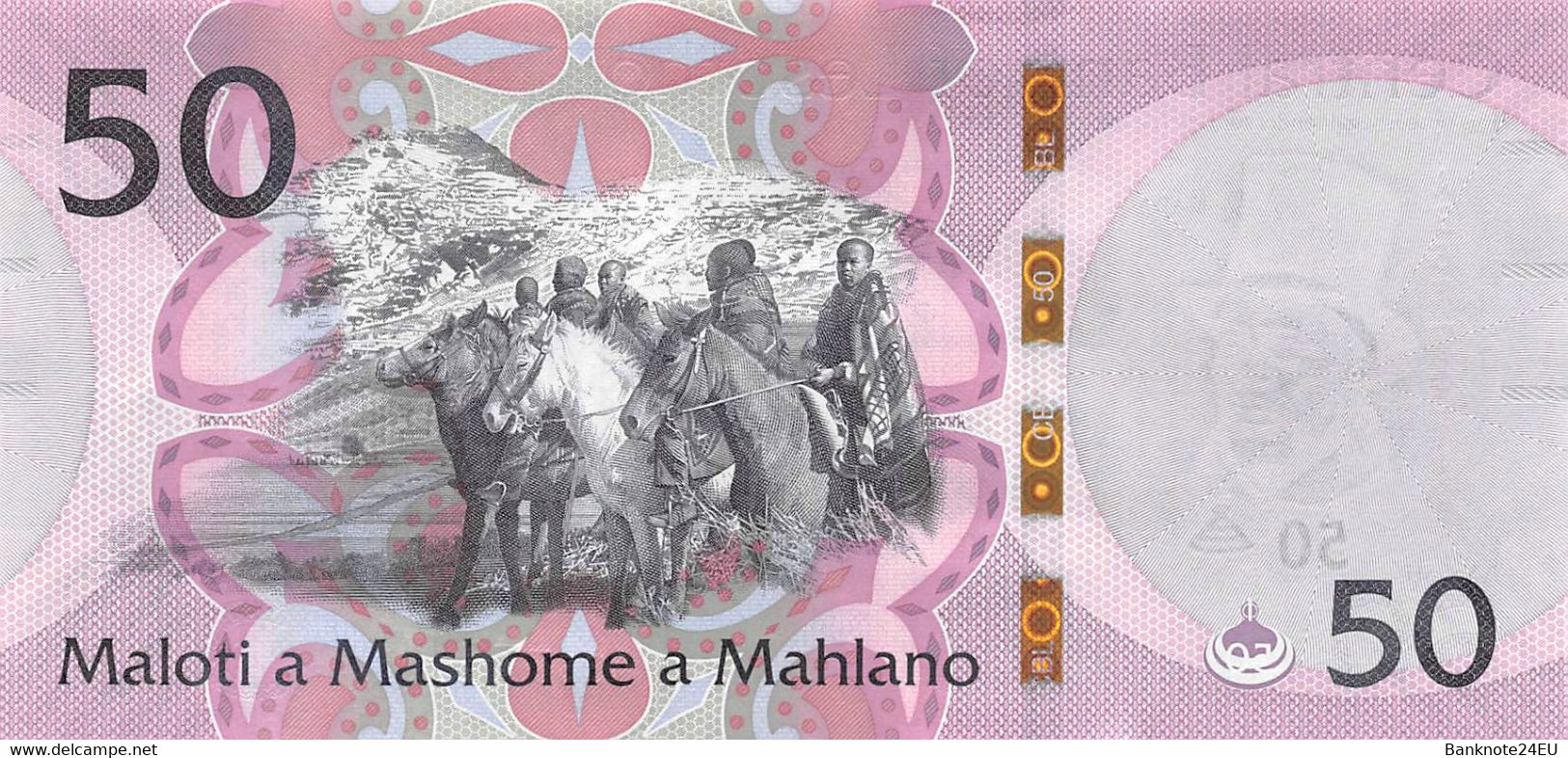 Lesotho 50 Maloti 2021 Unc Pn 23c - Lesotho