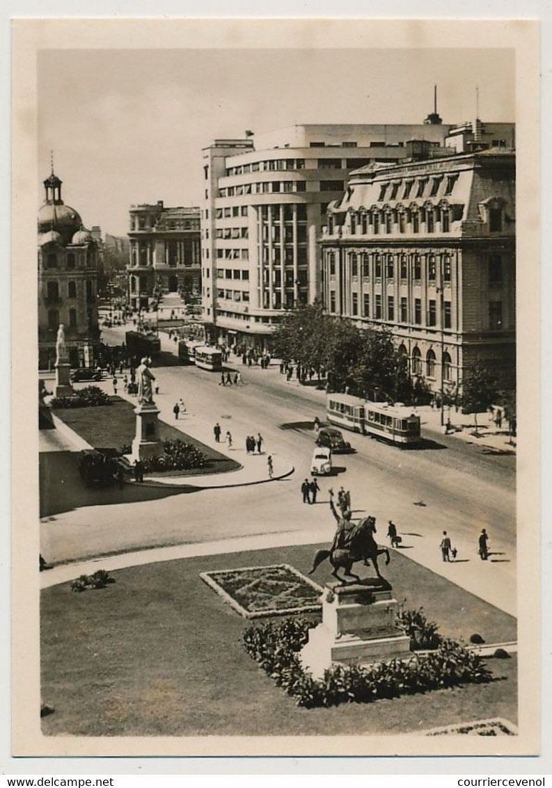 CPSM - ROUMANIE - BUCAREST - Place De L'Université - Rumänien