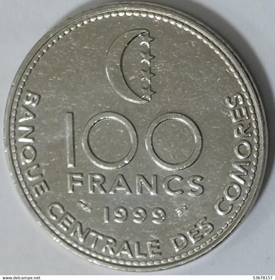Comoros - 100 Francs, 1999, KM# 18 - Comoros