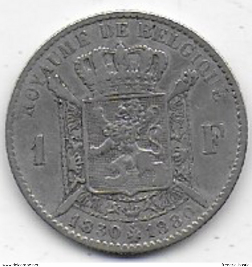 BELGIQUE - Léopold II   -  1 Fr  1880 - 2 Francs