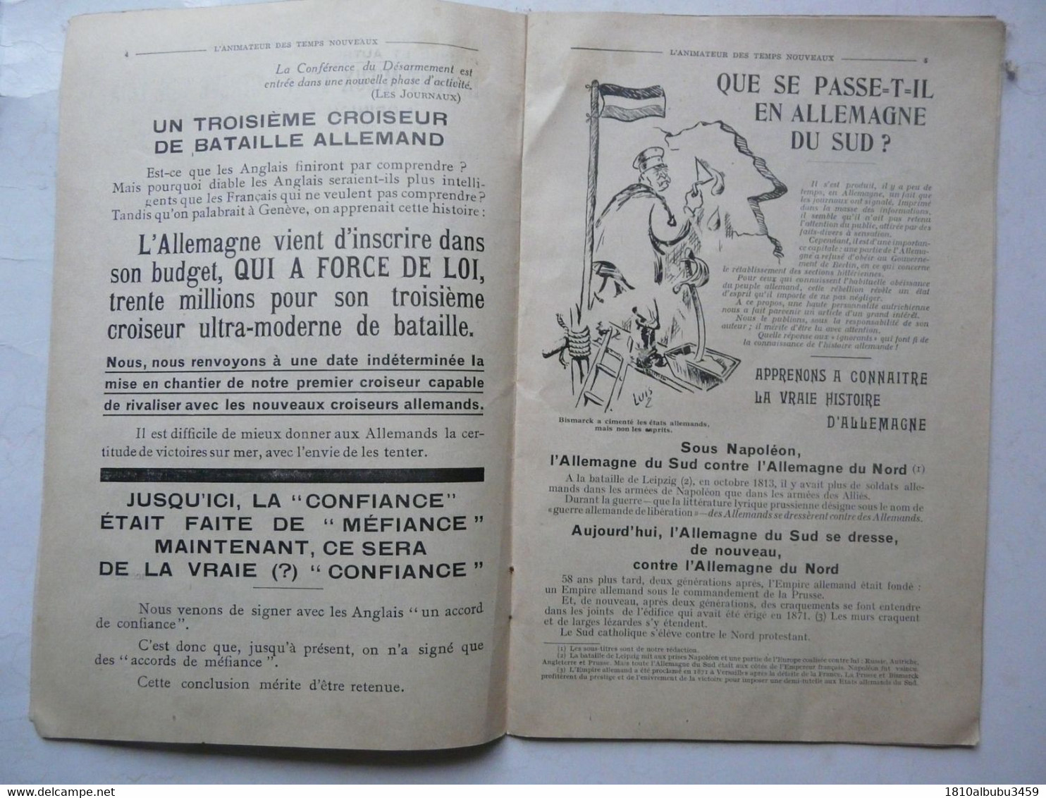 L'ANIMATEUR DES TEMPS NOUVEAUX - 1932 - Soziologie