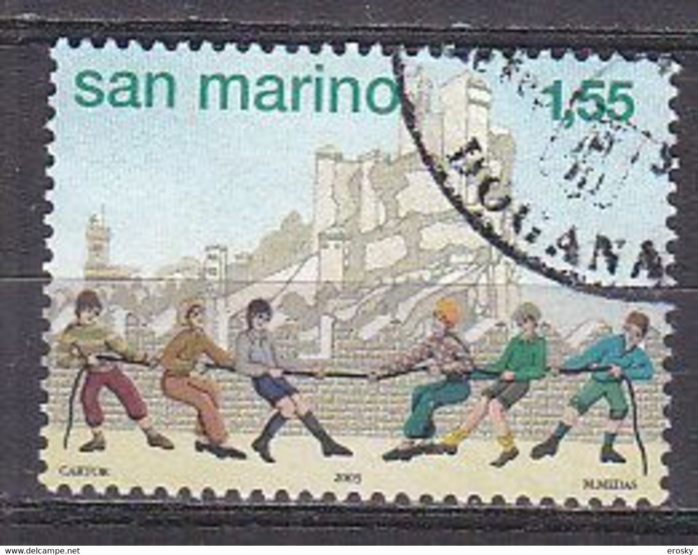 Y9006 - SAN MARINO Ss N°1953 - SAINT-MARIN Yv N°1911 - Oblitérés