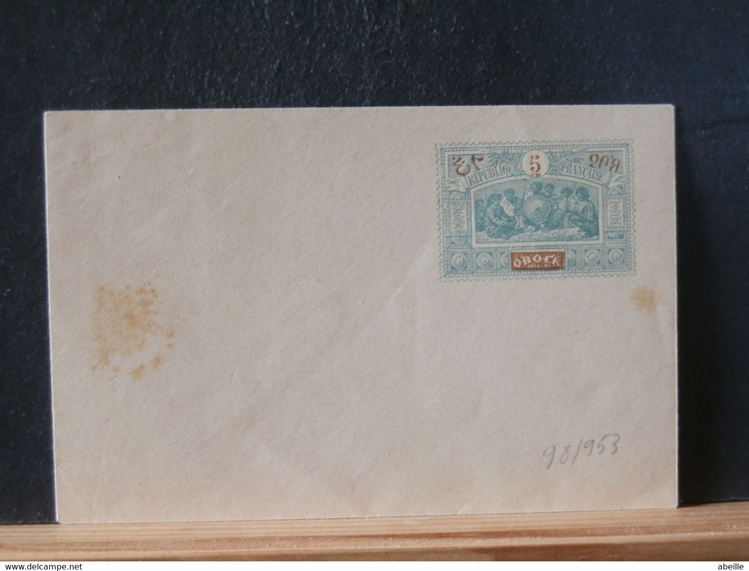 98/954 ENVELOPPE OBOCK  TACHES - Storia Postale