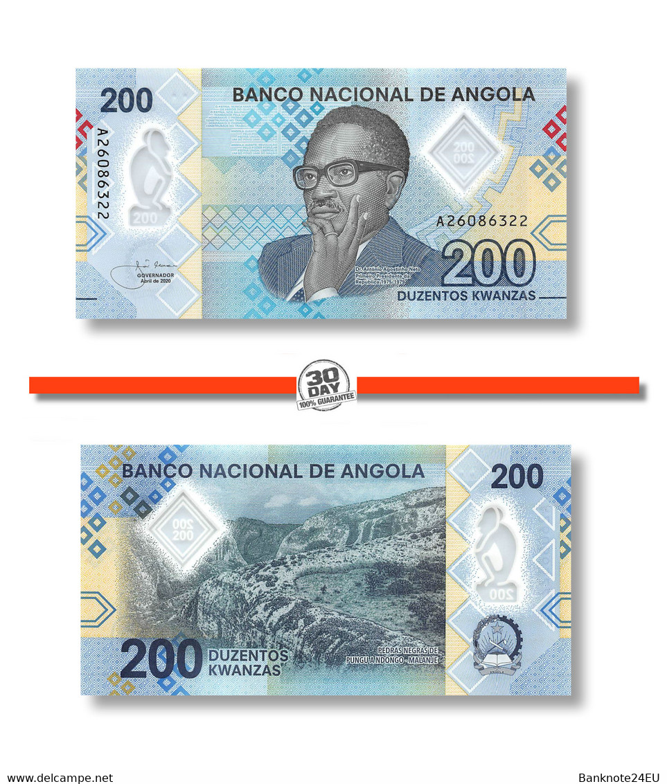 Angola 200 Kwansa 2020 Unc Pn 159a - Angola