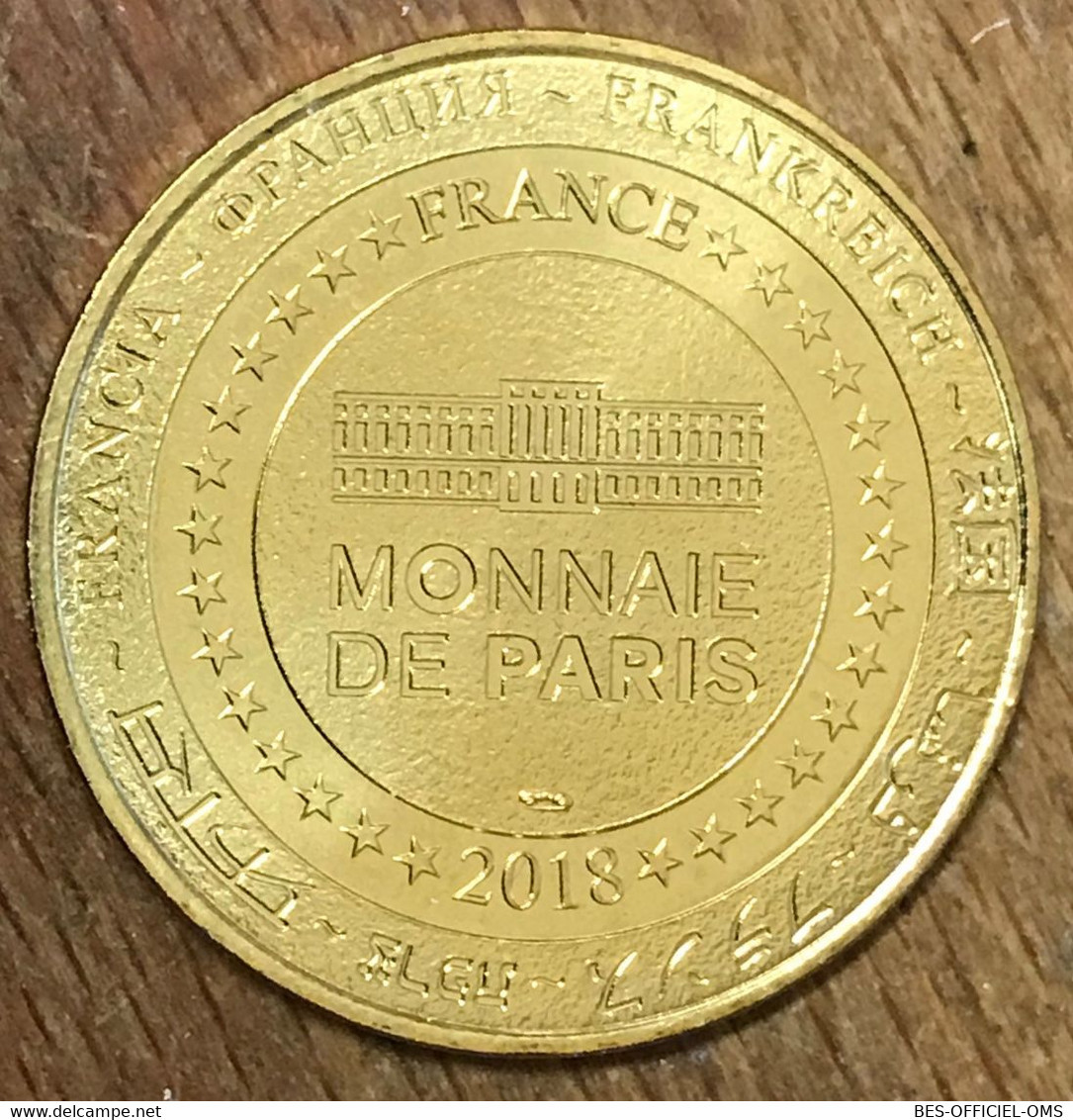 98 MONACO MUSÉE OCÉANOGRAPHIQUE REQUIN MDP 2018 MÉDAILLE MONNAIE DE PARIS JETON TOURISTIQUE MEDALS TOKENS COINS - 2018