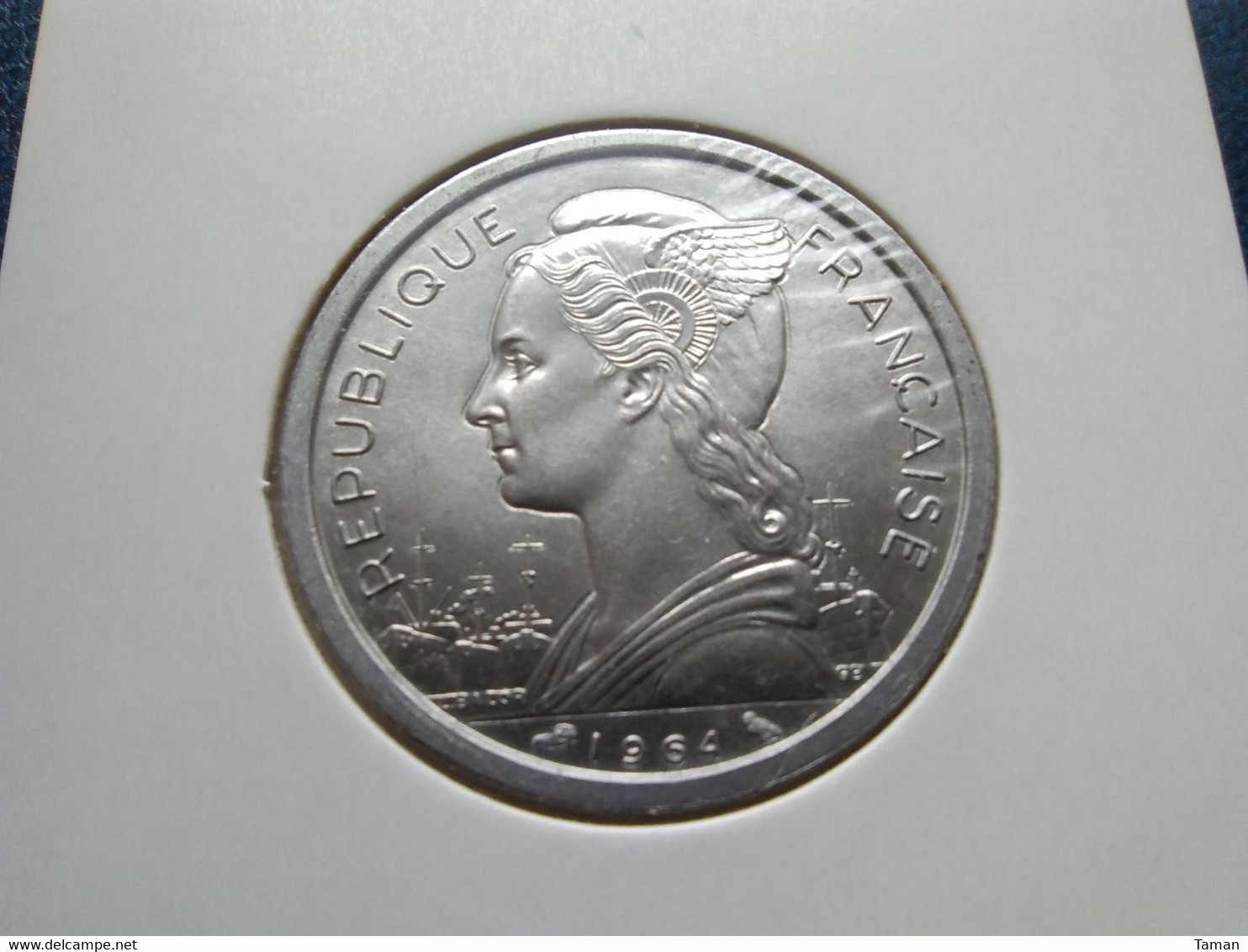 COMORES   -  2 Francs  1964   -- UNC -- - Komoren