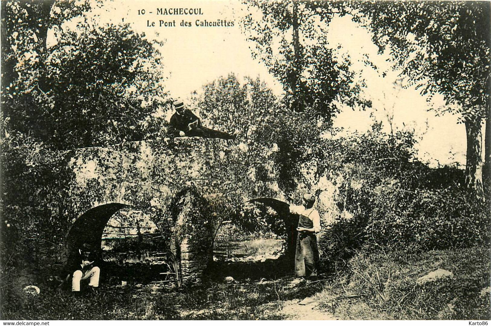 Machecoul * Le Pont Des Cahouëttes * Villageois - Machecoul