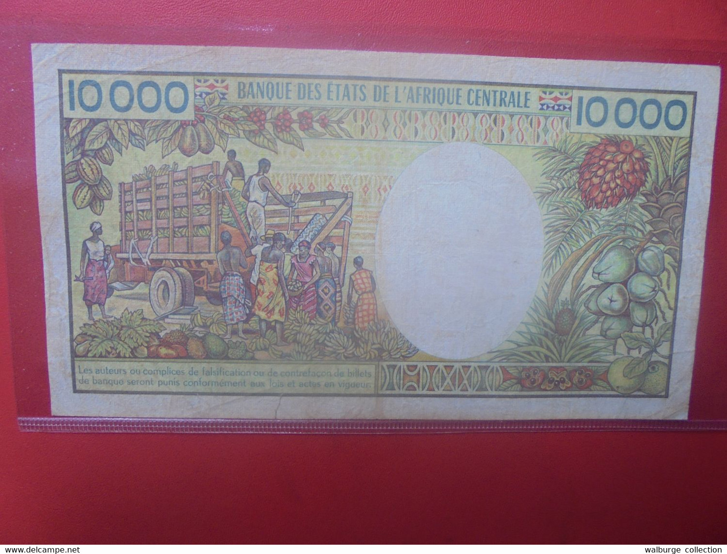CAMEROUN 10.000 Francs 1981 WPM N°20 Circuler (L.2) - Cameroon