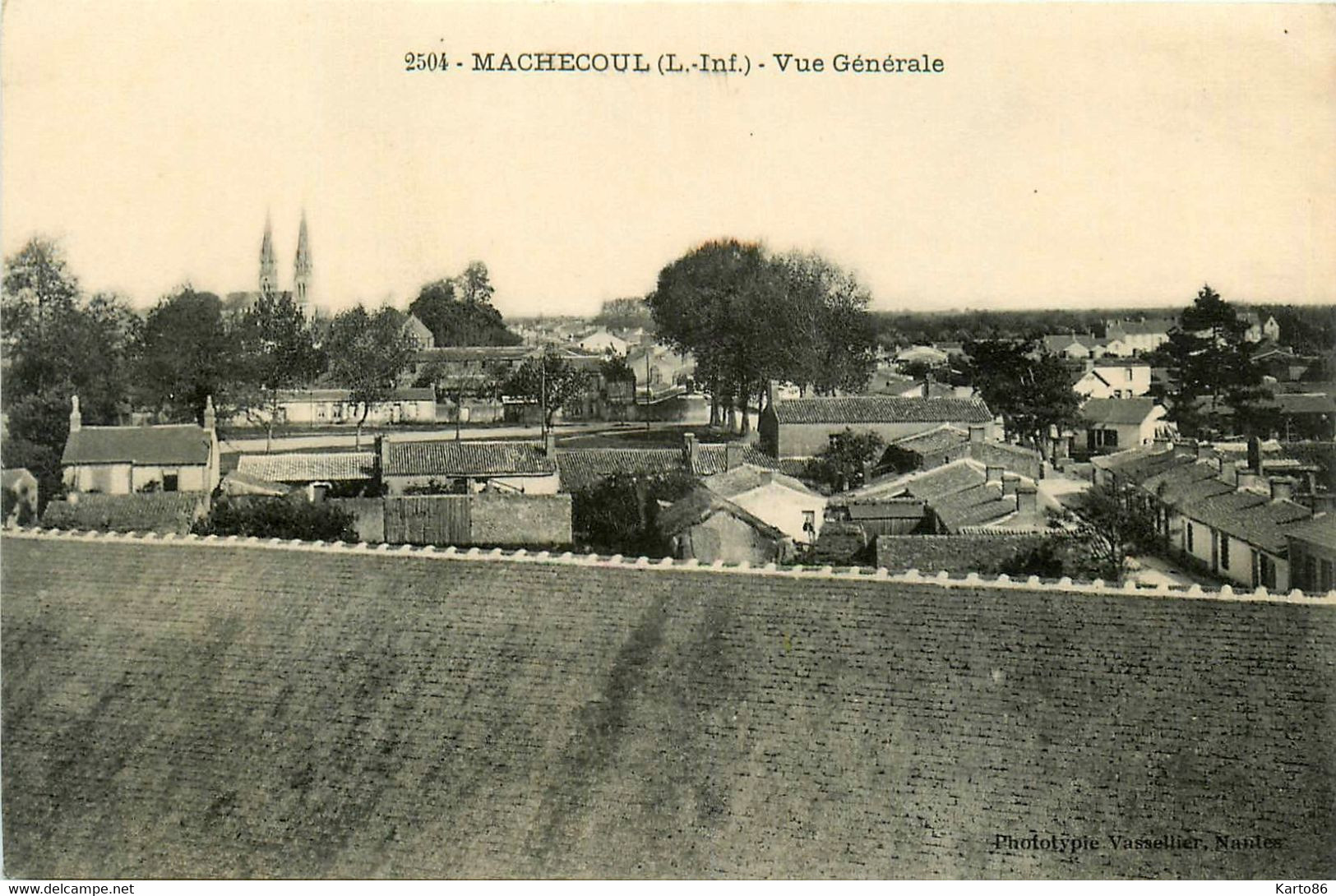 Machecoul * Vue Générale Et Panorama Du Village - Machecoul