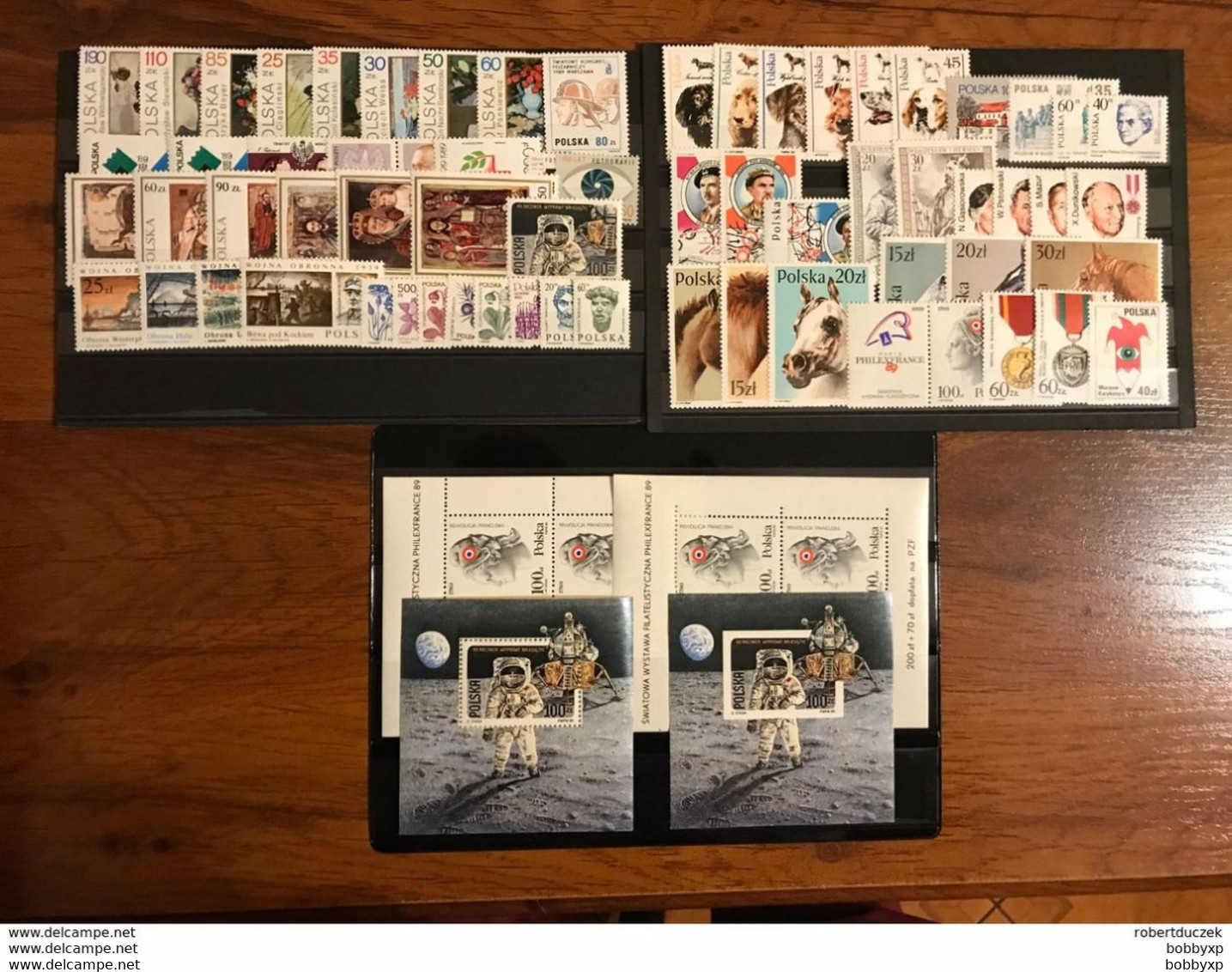 Poland 1989 Complete Year Set. 64 Stamps And 4 Souvenir Sheets. MNH - Années Complètes