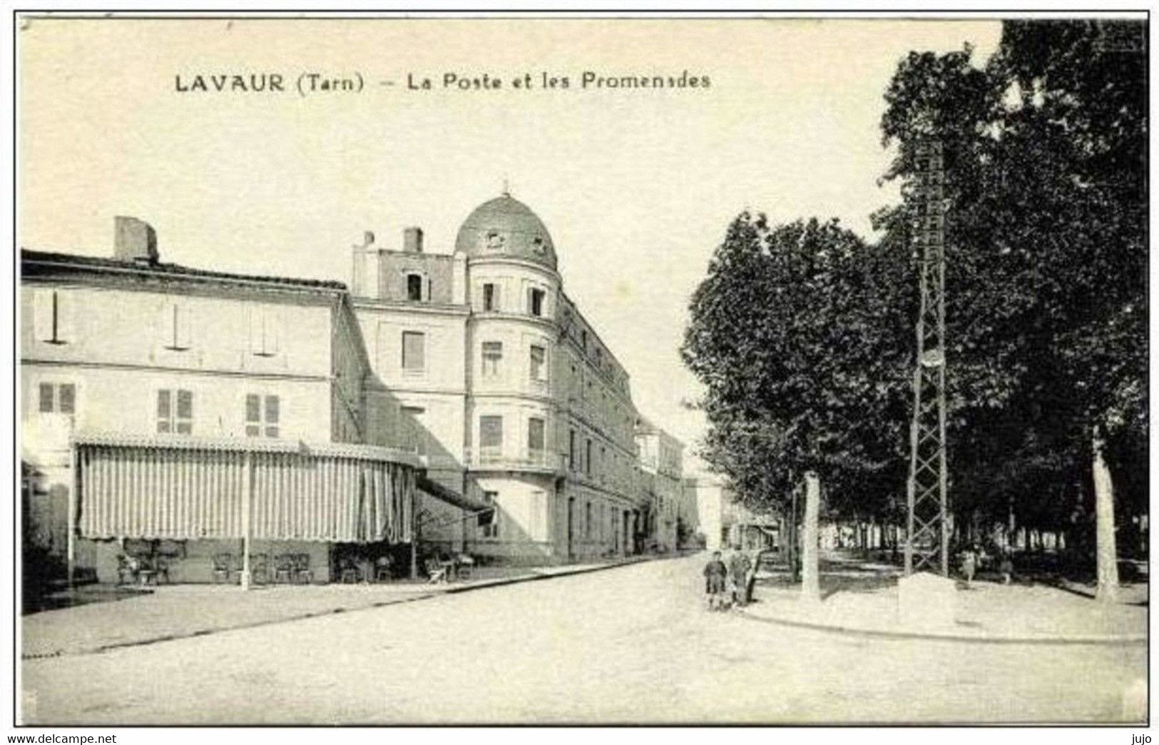 81 - LAVAUR  (Tarn) - La Poste Et Les Promenades - Lavaur