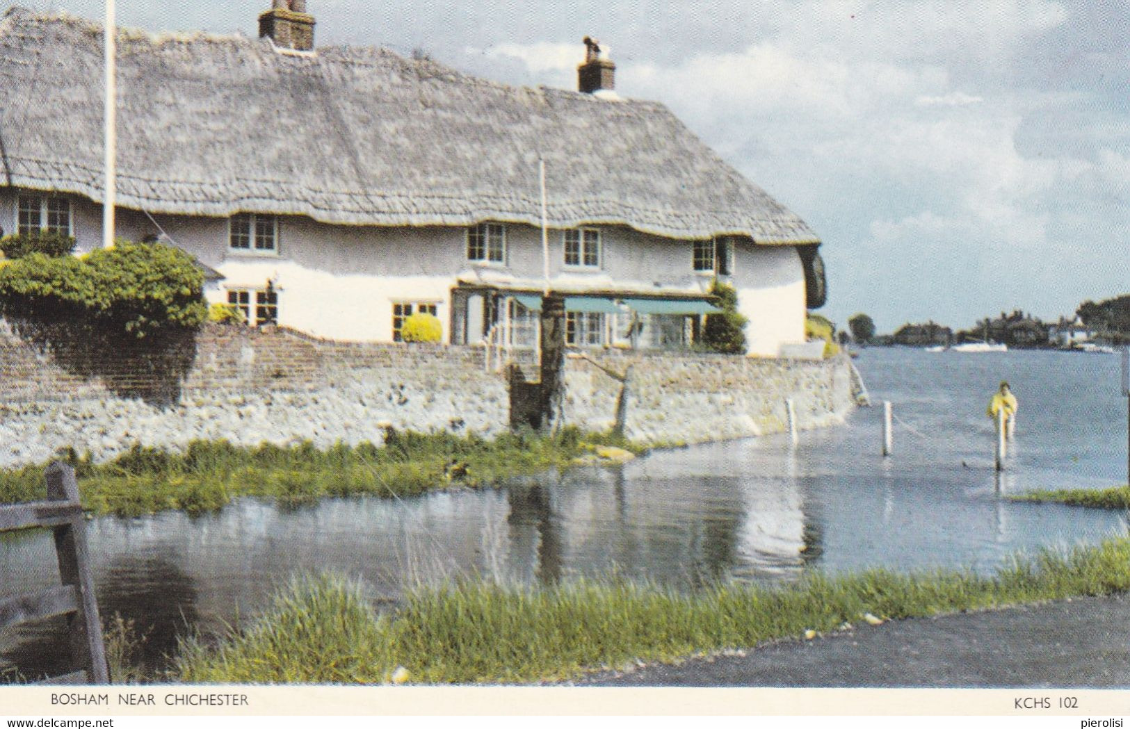 (D-ST086) - BOSHAM NEAR CHICHESTER (Sussex, Inghilterra) - Cartolina Piccolo Formato Cm 14 X 9 - Chichester