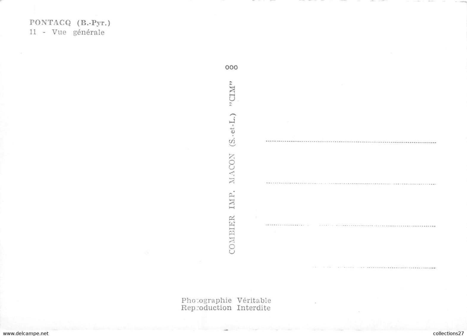 64-PONTACQ-VUE GENERALE - Pontacq
