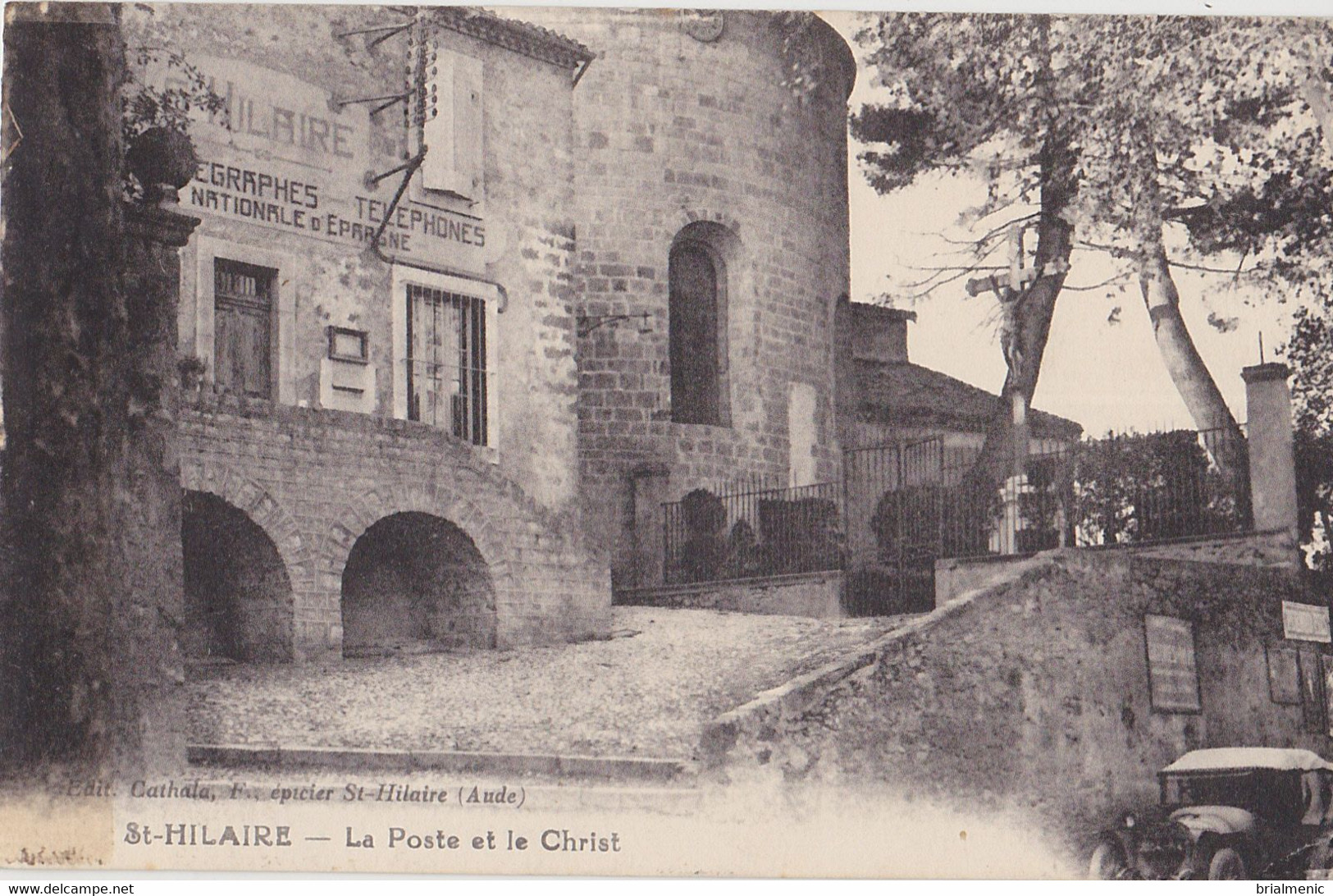 SAINT HILAIRE La Poste Et Le Christ - Saint Hilaire