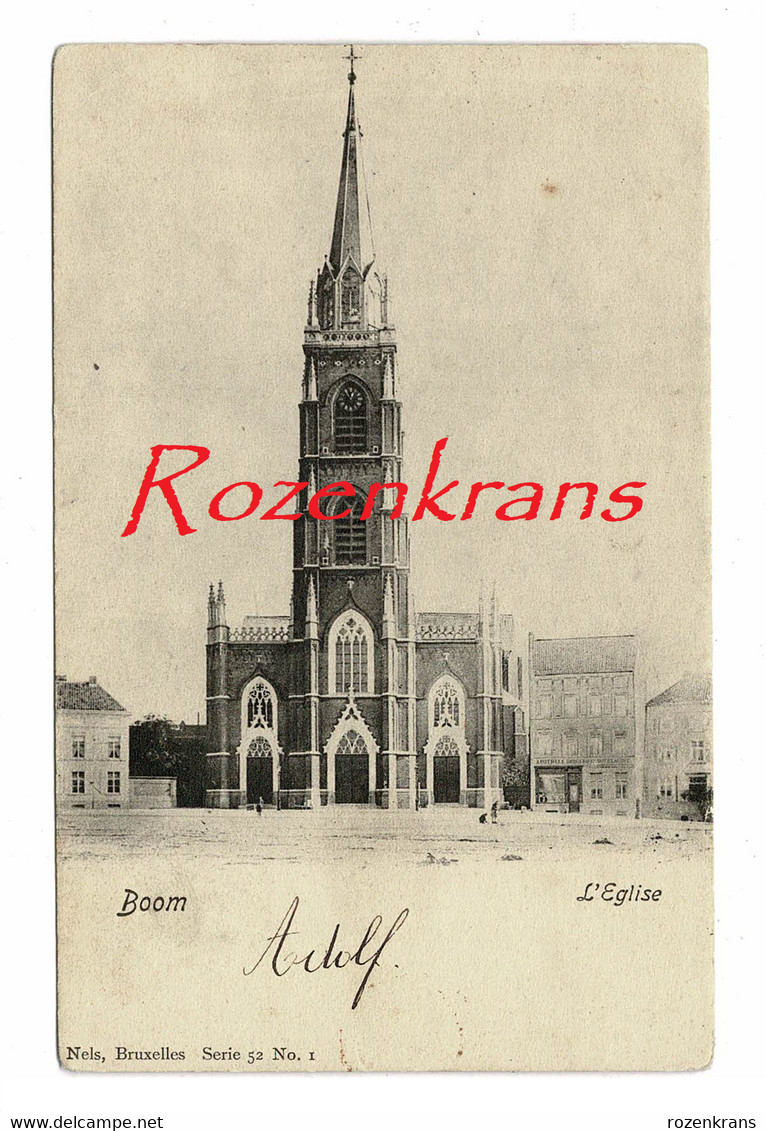 Boom De Kerk L'Eglise 1905 - Boom