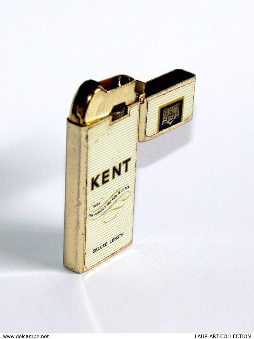 ANCIEN BRIQUET - KENT  DELUXE LENGTH - KOCROWN GL - PUBLICITAIRE VINTAGE LIGHTER             (2304.3) - Autres & Non Classés