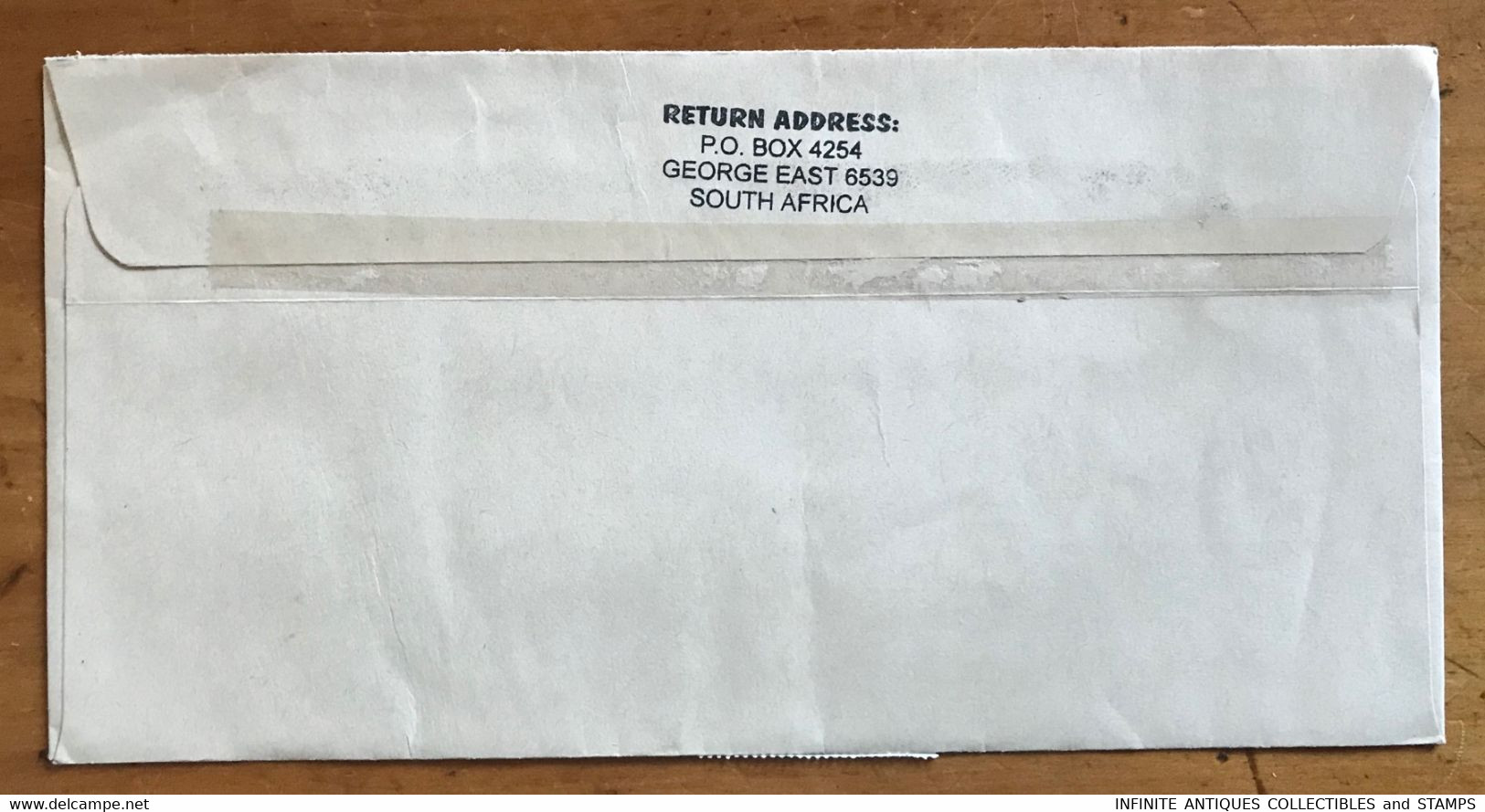 SOUTH AFRICA=LETTER=2012=GEORGE POSTMARK=CDS=CAPE PROVINCE=Mixed Stamps On Cover=BOYSCOUTS=DOG=FLAG=SAILING SHIP=BEADS - Brieven En Documenten