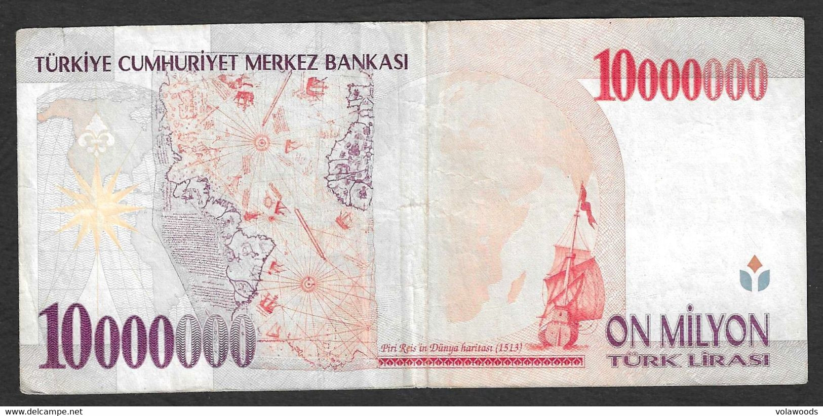 Turchia - Banconota Circolata Da 10.000.000 Lire P-214a.1 - 1999 #19 - Turquie