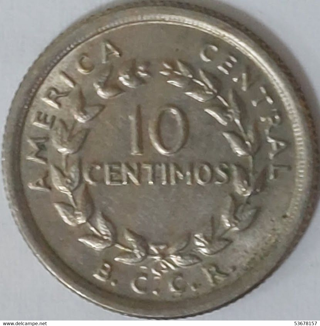 Costa Rica - 10 Céntimos, 1951, KM# 185.1 - Costa Rica