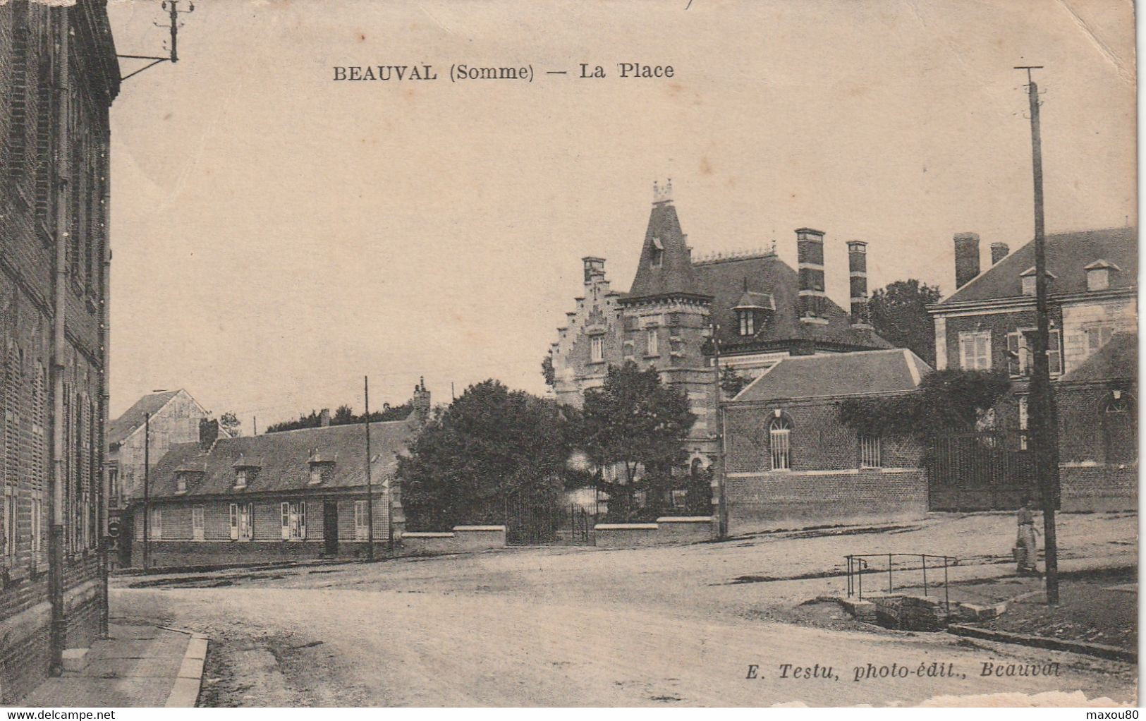 BEAUVAL  -  La Place - Beauval