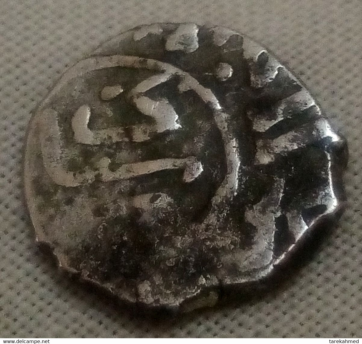 Mamluk AR 1/2 Dirham, Sultan Barsbay, Halab, Undated . AH 825 , Gomaa - Islamiques