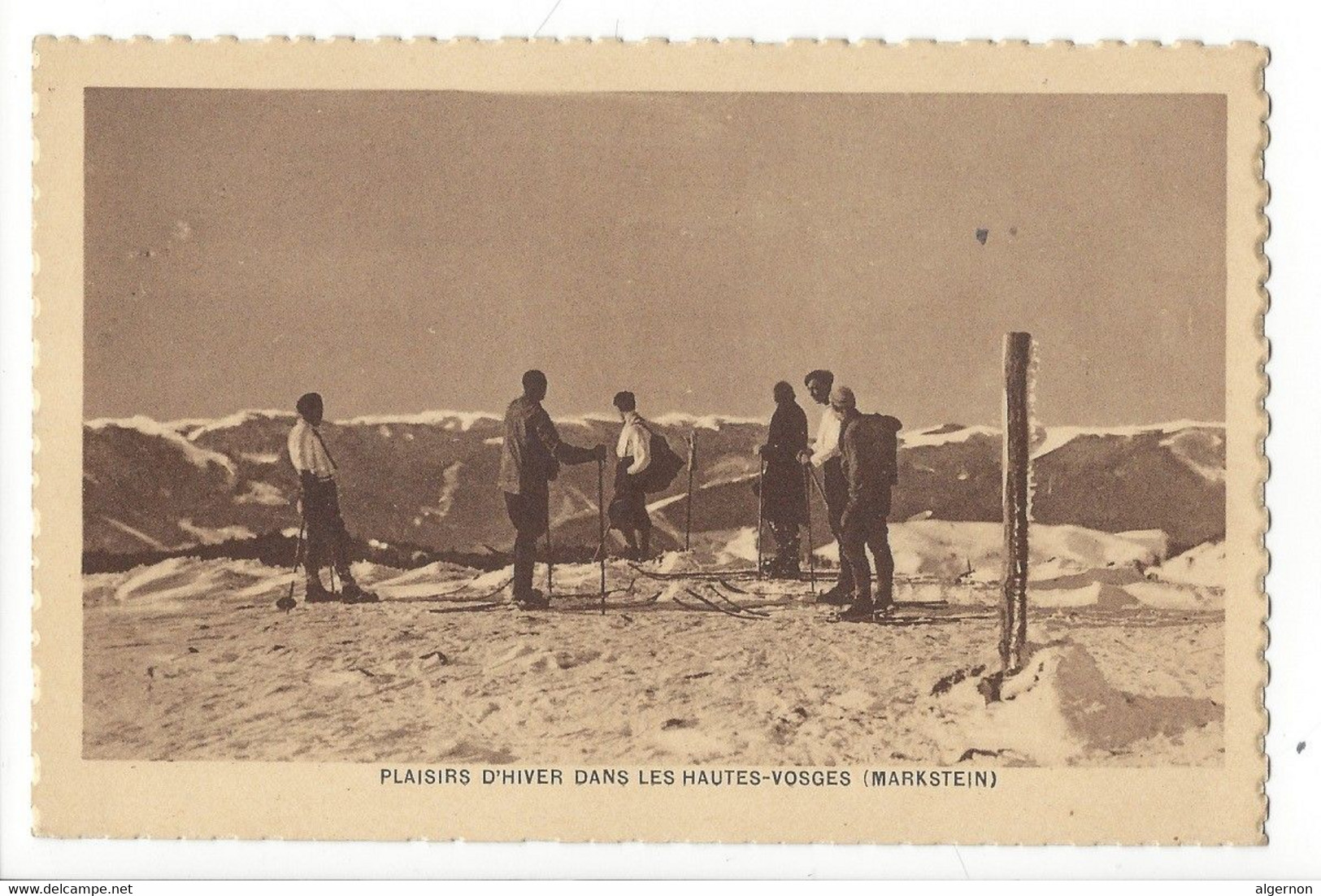 30093 - Plaisirs D'Hiver Dans Les Hautes-Vosges Markstein - Andere & Zonder Classificatie