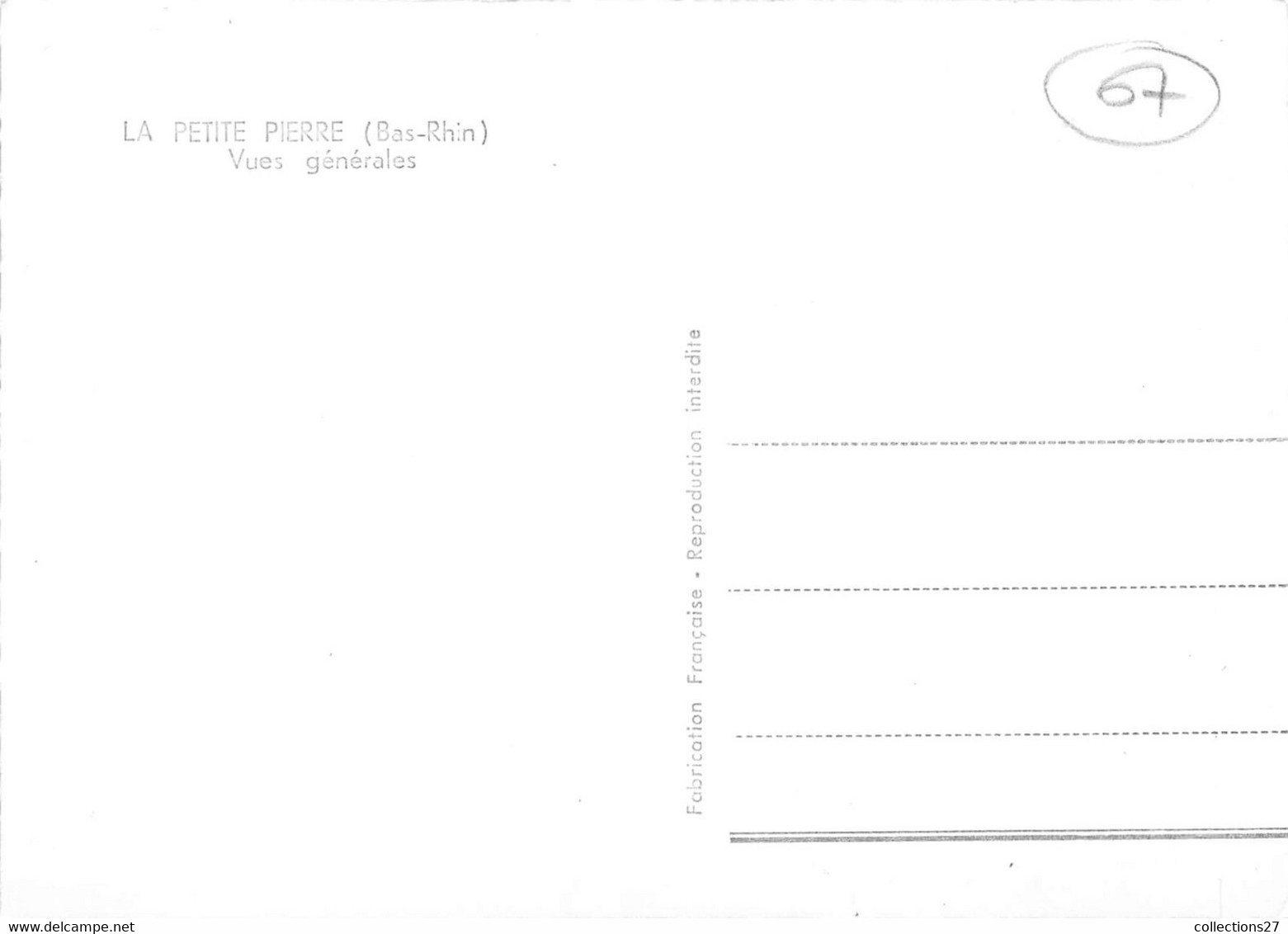 67-LA-PETITE-PIERRE- MULTIVUES - La Petite Pierre