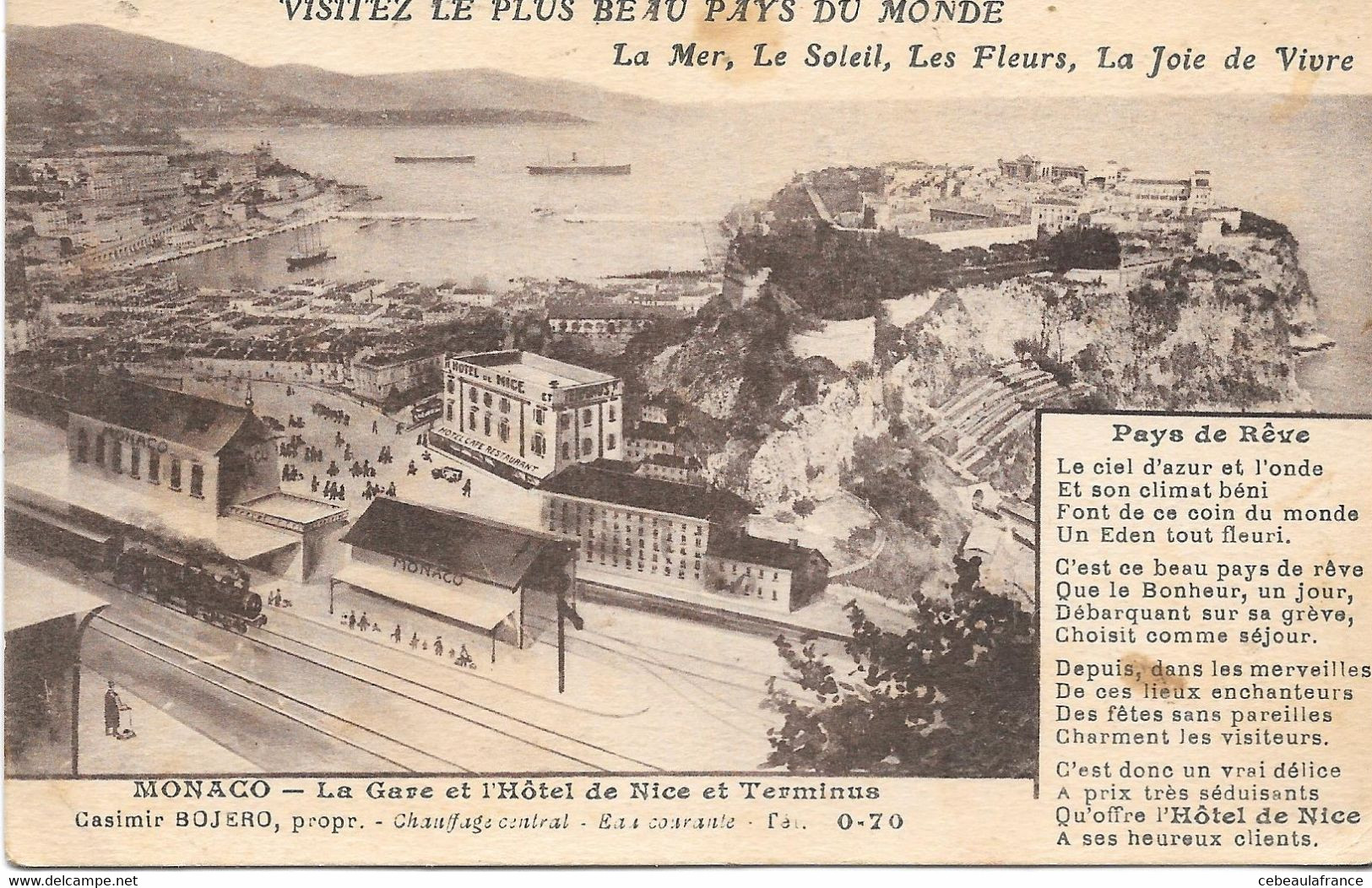 Monaco Gare Et Hotel De Nice Et Terminus - Hôtels