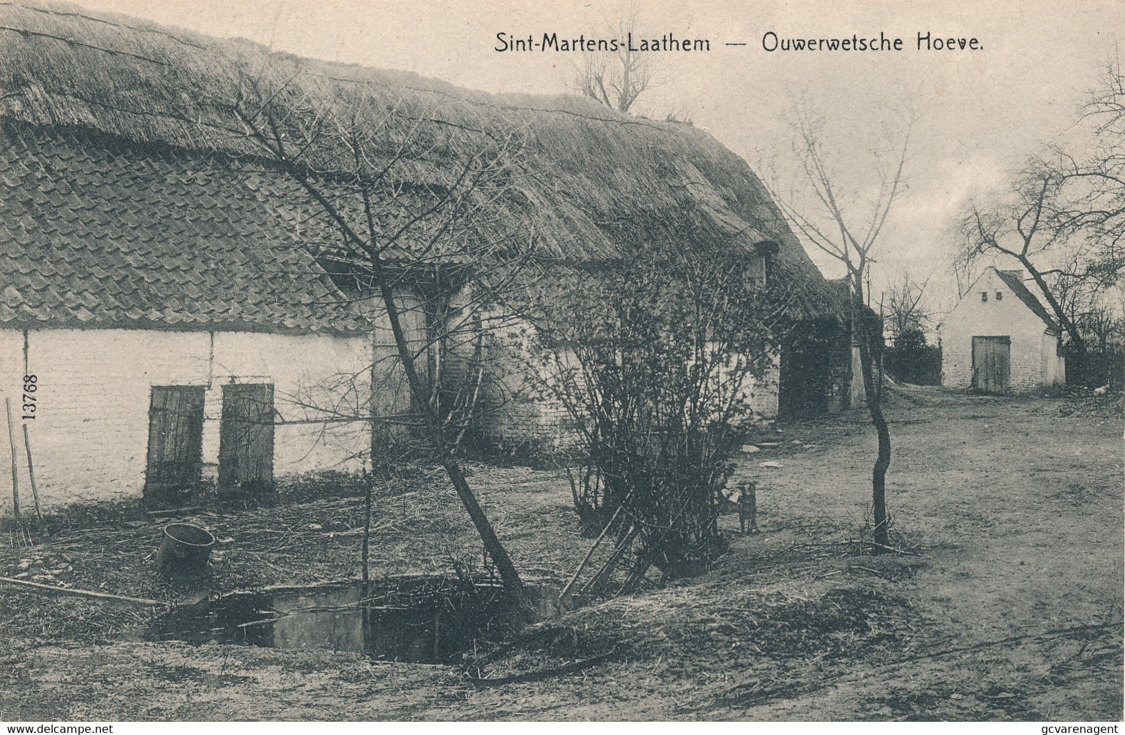 SINT MARTENS LATEM  OUWERWETSCHE HOEVE        2 SCANS - Sint-Martens-Latem