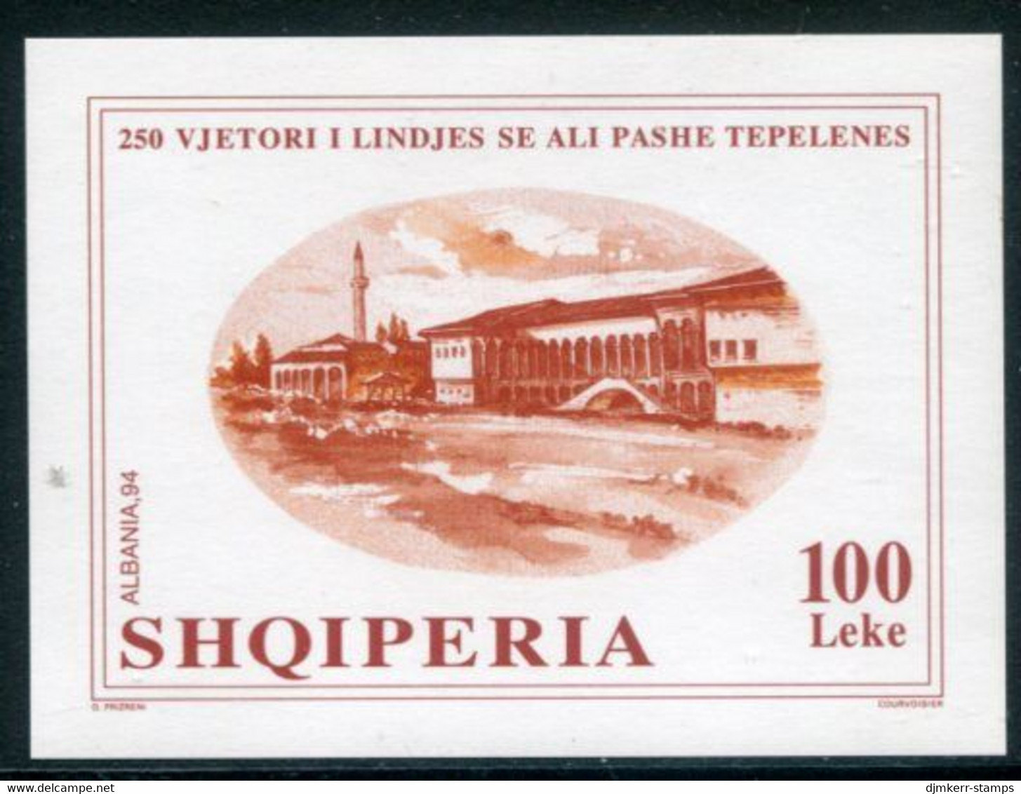 ALBANIA 1995 Tepelena Anniversary  Block MNH / **, Michel Block 102 - Albanien