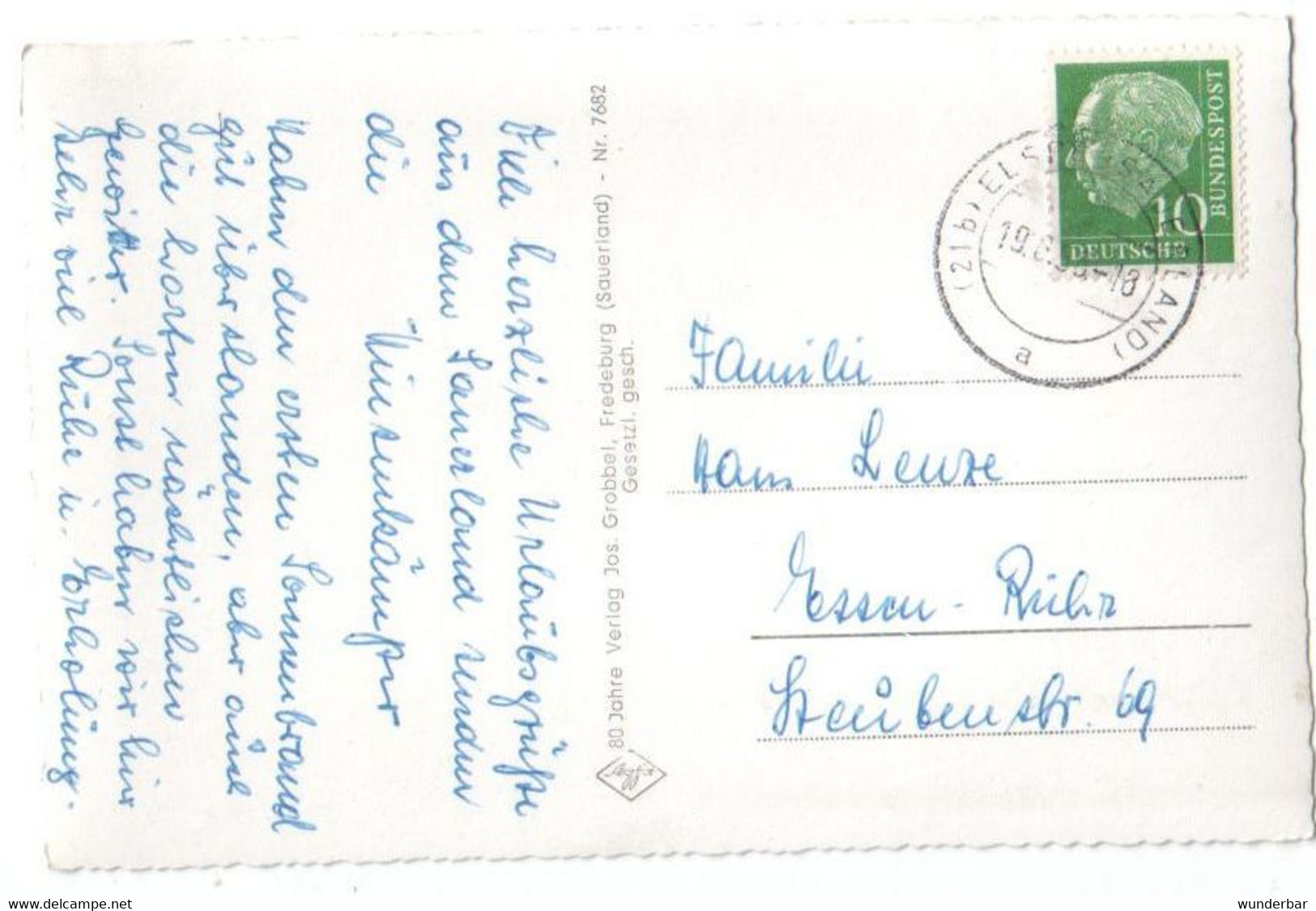 Elspe - Sauerland 1958  (z6772) - Lennestadt