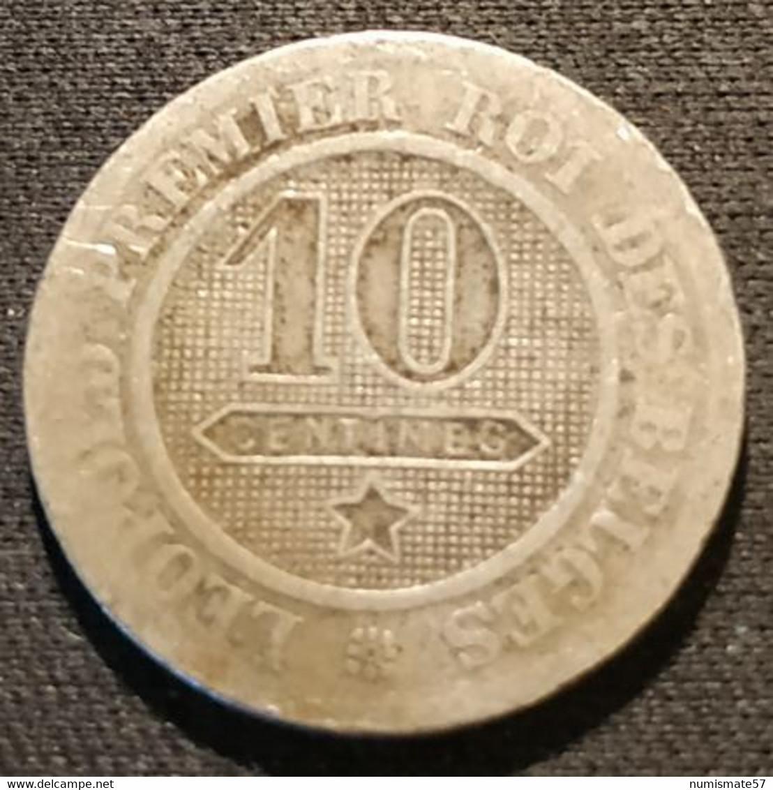 BELGIQUE - BELGIUM - 10 CENTIMES 1863 - Léopold Ier - KM 22 - 10 Cent