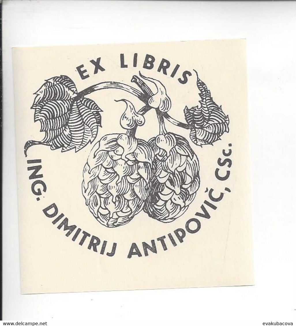 Ex Libris.70mmx75mm.A. - Bookplates