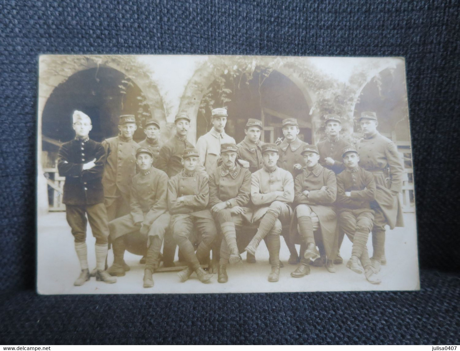 SEDAN ROCROI (08) Carte Photo Groupe De Militaires Du 148ème Régiment Infanterie - Sedan