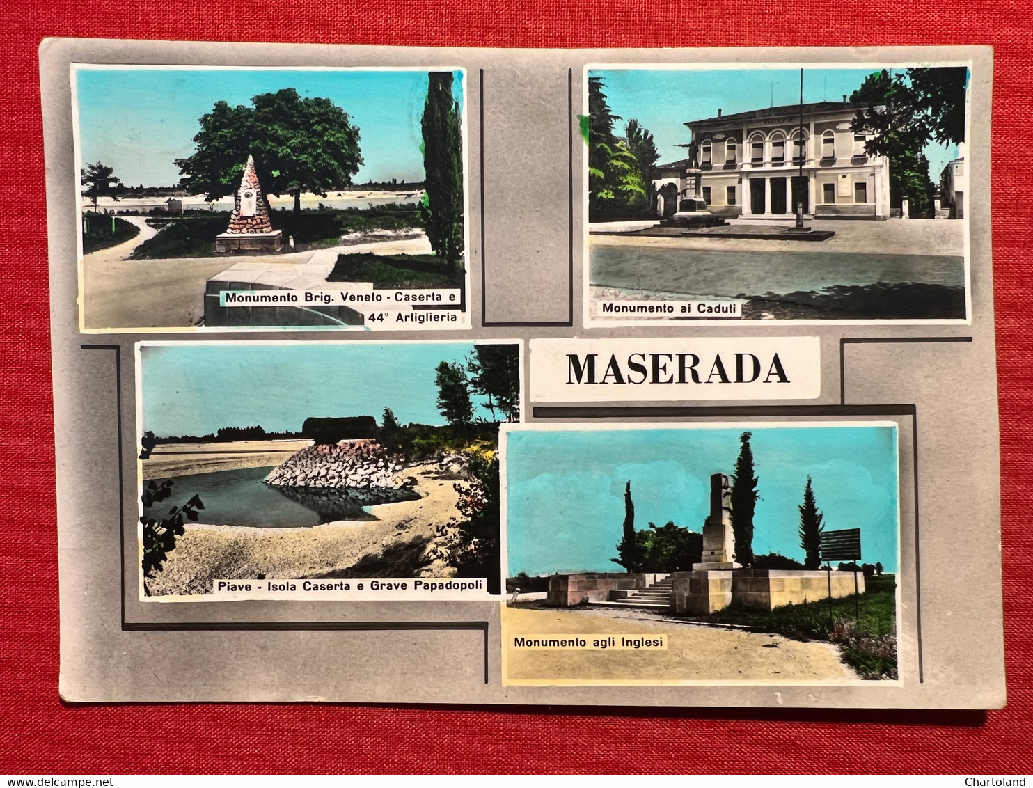 Cartolina - Maserada ( Treviso ) - Vedute Diverse - 1960 Ca. - Treviso