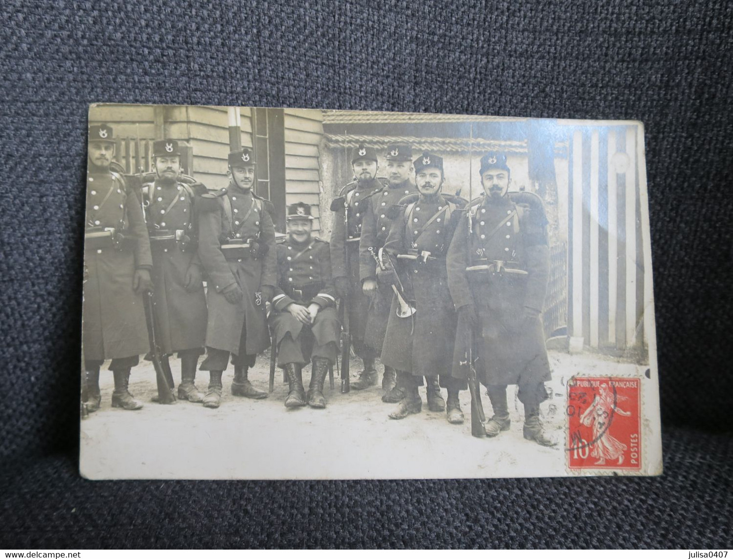 SAINT MIHIEL (55) Carte Photo Groupe De Militaires Gros Plan - Saint Mihiel