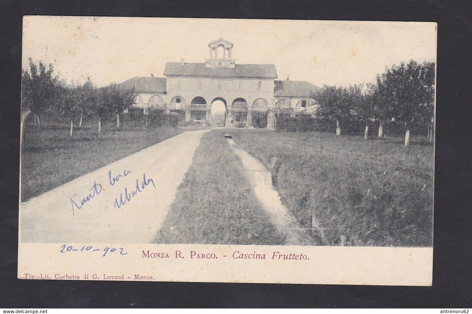 POSTCARD-ITALY-MONZA-SEE-SCAN - Monza