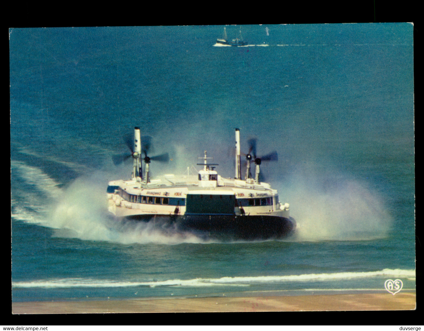 Aeroglisseur Hovercraft Boulogne Douvres Le Portel - Hovercrafts