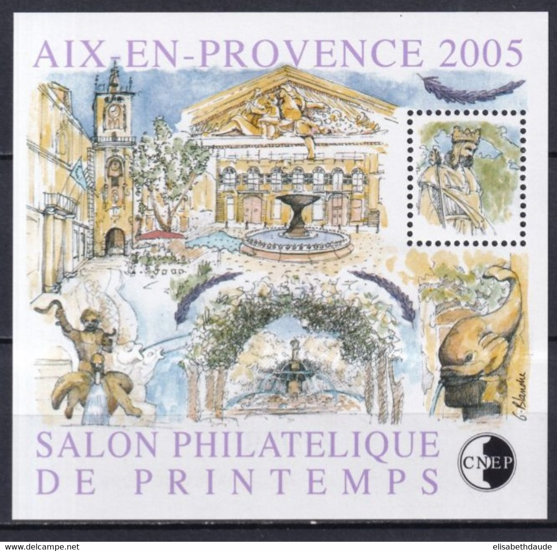 CNEP - 2005 - BLOC SALON De AIX EN PROVENCE - YVERT N°43 ** MNH - CNEP