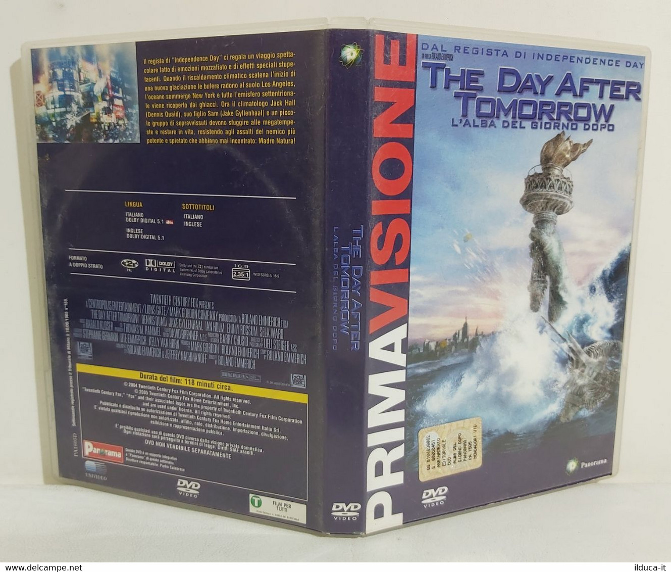 I105447 DVD - The Day After Tomorrow L'alba Del Giorno Dopo - Roland Emmerich - Sciences-Fictions Et Fantaisie