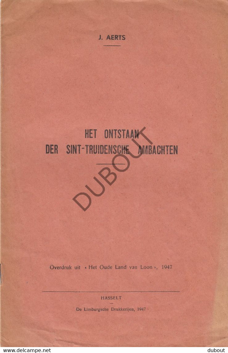 SIT-TRUIDEN - Ontstaan Der Ambachten - 1947 - Overdruk (V1188) - Anciens