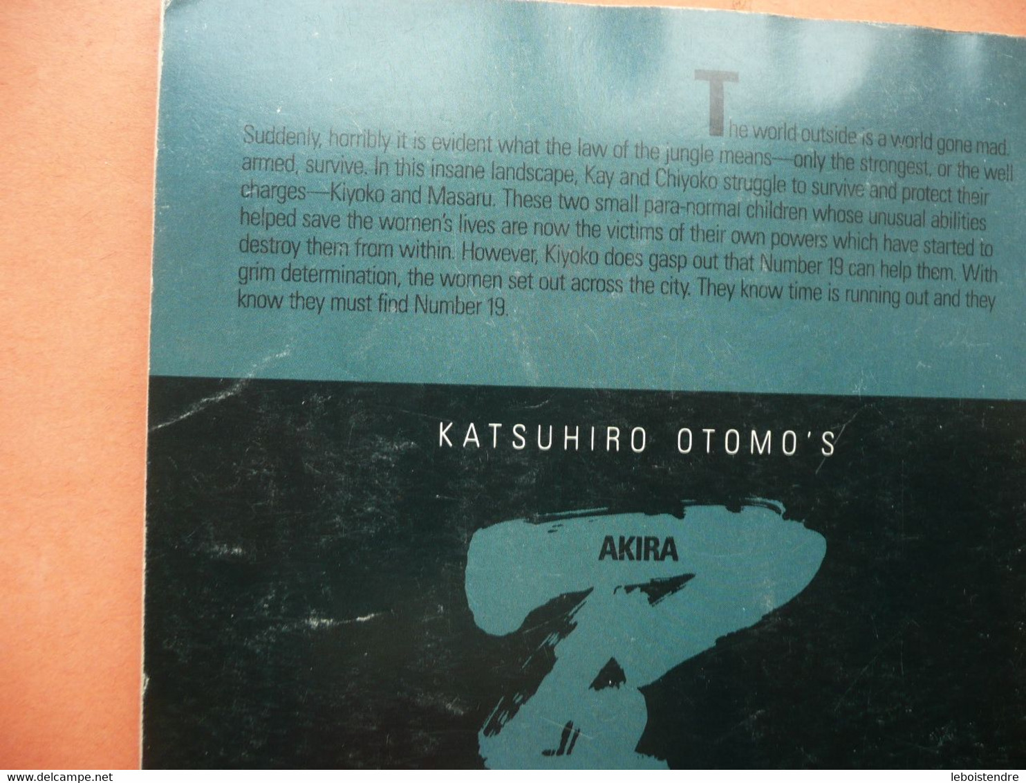 AKIRA N 18 KATSUHIRO OTOMO EPIC COMICS 1990 EN ANGLAIS