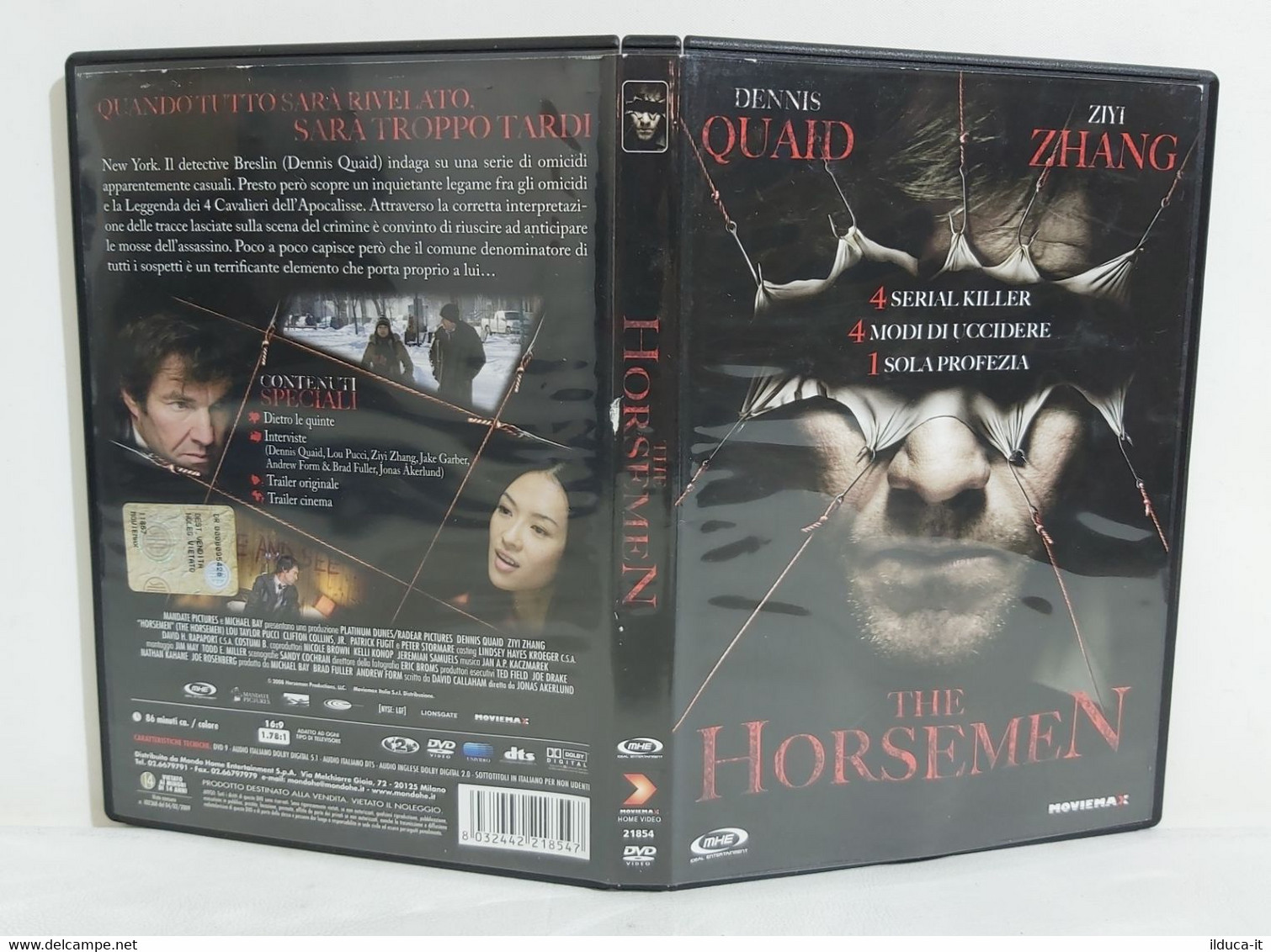 I105486 DVD - The Horsemen - Dennis Quaid Ziyi Zhang - Horror