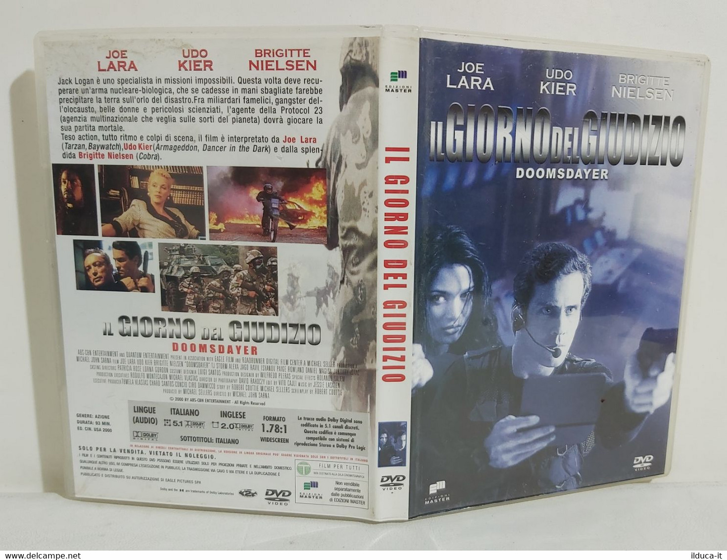 I105487 DVD - Il Giorno Del Giudizio Domsdayer - Joe Lara Udo Kier - Sciences-Fictions Et Fantaisie