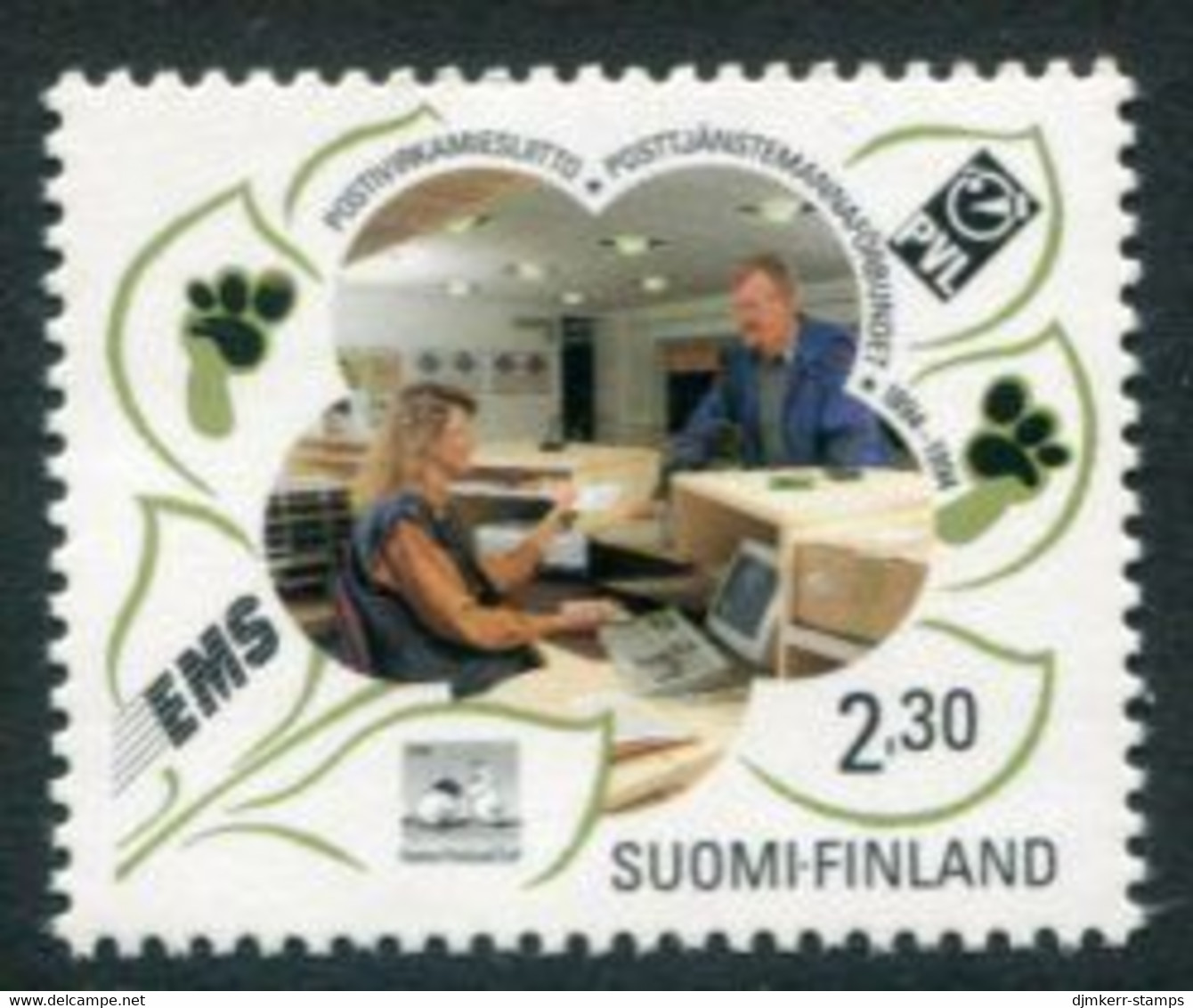 FINLAND 1994 Centenary Of Postal Workers Union  MNH / **.  Michel  1244 - Neufs