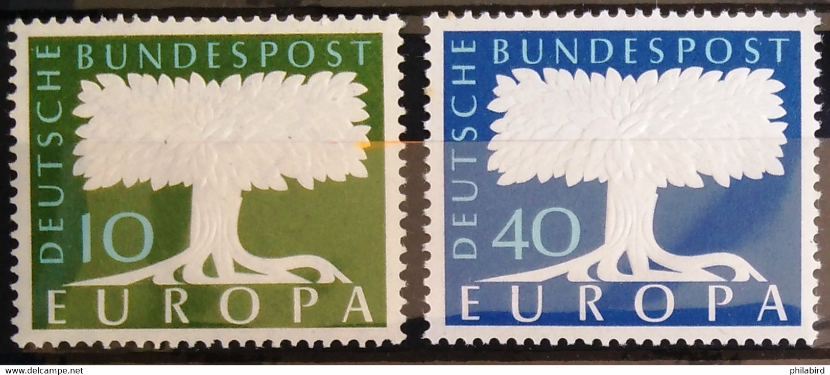 EUROPA 1957 - ALLEMAGNE                   N° 140/141                       NEUF** - 1957