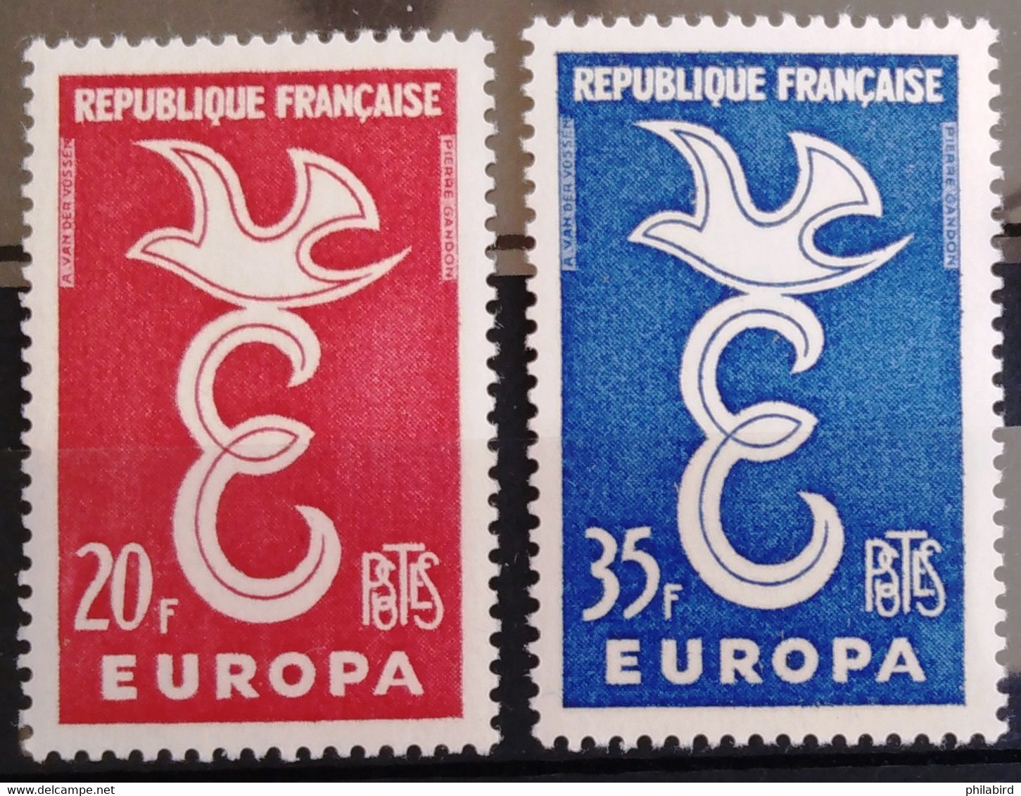 EUROPA 1958 - FRANCE                 N° 1173/1174                       NEUF** - 1958