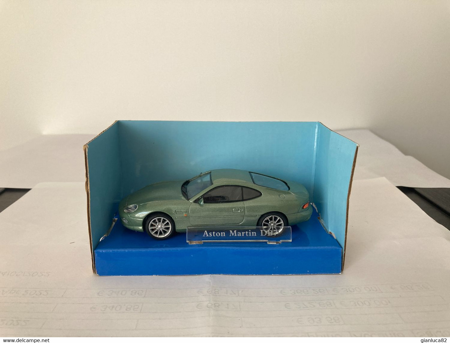 Modellino Auto Da Collezione Cararama Aston MartinDb7 1/43  Mod52 - Cararama (Oliex)