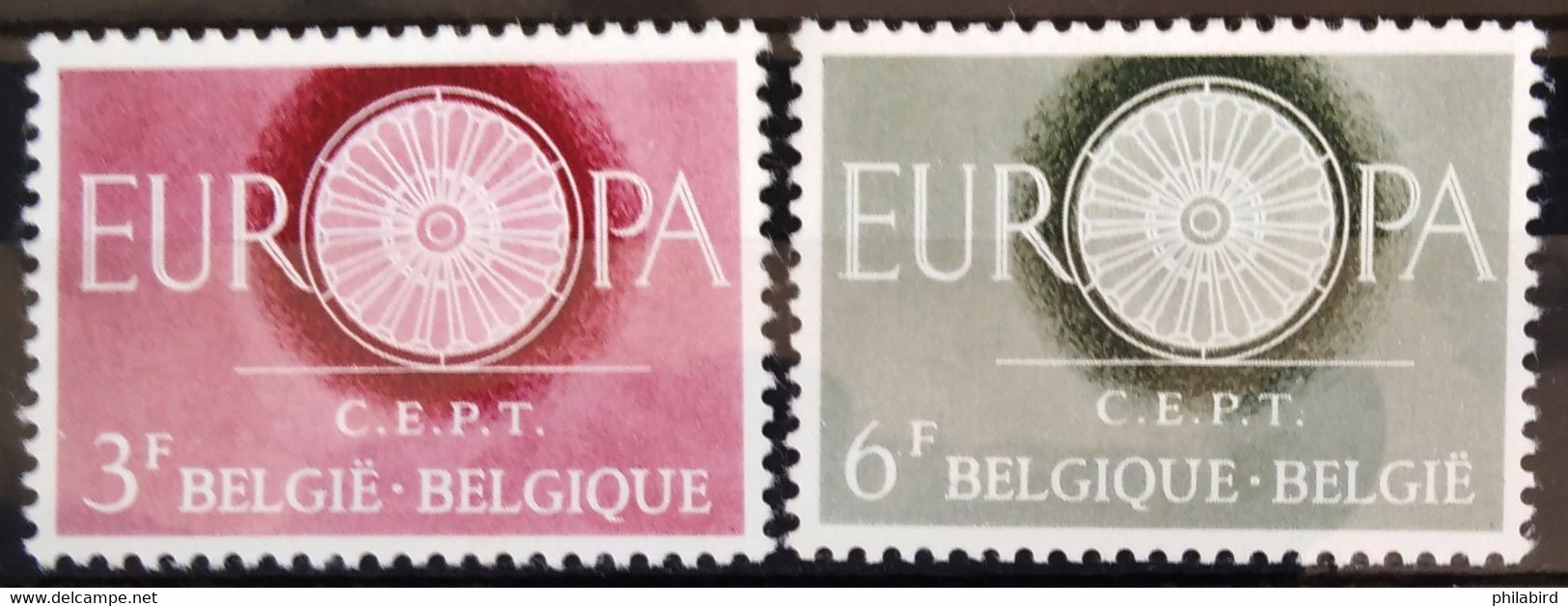 EUROPA 1960 - BELGIQUE                    N° 1150/1151                       NEUF** - 1960